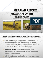 Land Reform & Taxation