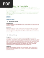 Chemistry Ia Template