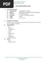 Proceso de Elaboración Del Cake Marmoleado