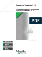 CT-170 Transformadores de Corriente A Los Captadores Híbridos en at