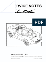 LotusEliseS1 ServiceManual