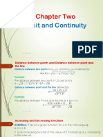 Chapter 2 Limit and Continuity