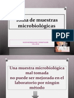 Toma de Muestras en Microbiologia