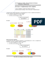 3 - Operações Sobre Conjuntos