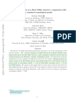 Structure Formation in A Dirac-Milne Universe: Comparison With The Standard Cosmological Model