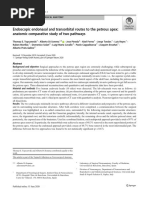 Endoscopic Endonasal and Transorbital Routes To The Petrous Apex: Anatomic Comparative Study of Two Pathways