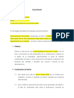 CARTA SOBRE CONTAMINACION AMBIENTAL XD