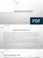 Diagrama de Gantt