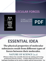 4.4 Intermolecular Forces: Topic 4: Chemical Bonding & Structure