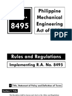 Philippine Mechanical Engineering Act of 1998