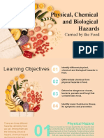 Physical, Chemical and Biological Hazards