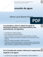 La Concesión de Aguas Gloria Lucía Álvarez