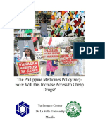 The Philippine Medicines Policy 2017 202