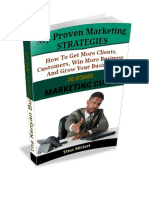 My Proven Marketing Strategies Titus Mirieri