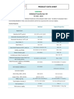 Product Data Sheet: Inhibited Transformer Oil