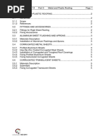 Section 14 Part 3 Metal and Plastic Roofing