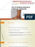 Department of Internal Medicine Iii Hemorrhagic Syndromes: - Rajkumar Subasaravanan Subgroup "12"