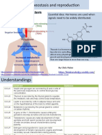 6.6 Hormones, Homeostasis and Reproduction: Essential Idea: Hormones Are Used When Signals Need To Be Widely Distributed