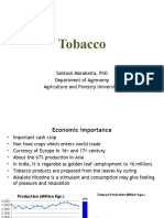 Tobacco: Santosh Marahatta, PHD Department of Agronomy Agriculture and Forestry University