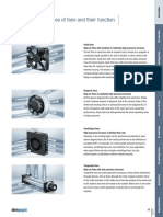 Types of Fans and Their Function