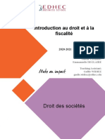 2021 Droit Des Sociétés