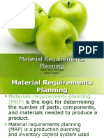 Material Requirements Planning