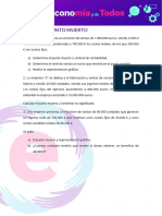 Economia Y de Todos EJERCICIOS PUNTO MUERTO