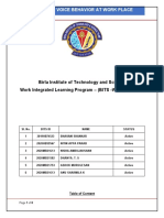 Assignment-Employee Voice Behaviour Group 70