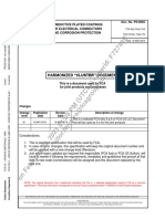 Harmonized "Cluster" Document: For Electrical Connectors Conductive Plated Coatings