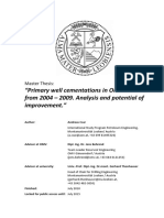 Primary Well Cementations in OMV-AUT From 2004 - 2009. Analysis and Potential of Improvement.