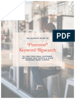 Pinterest Keyword Research