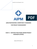 AIPM - Part D - Certified Practising Senior Project Manager