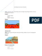 Plate Tectonics Notes