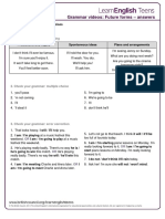 Gs Future Forms - Answers