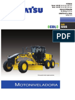 Komatsu GD 555 Especificaciones