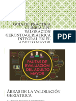 Guía de Práctica Clínica GPC Valoración Geronto-Geriátrica Integral