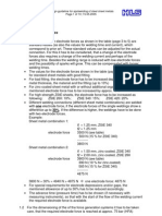 Spot Weld Parameters HLS