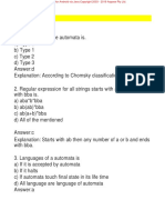 Toc Unit 1 MCQS 2019-20