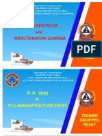 PCG Ra 9993 and Mandated Functions