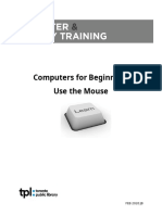 Computers For Beginners: Use The Mouse: FEB 2020 JB