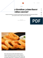 Doradas y Tiernitas - ¿Cómo Hacer Rabas Caseras - MDZ Online