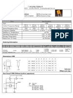 Ceramic Resonators: Features