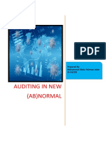 Auditing in New (Ab) Normal: Prepared By: Mohammad Abdur Rahman Jaber ID-24/202