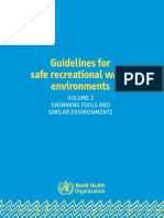 OMS Guidelines For Safe Recreational Water Environments (Volume 2)