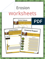 Sample Erosion Worksheets