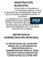 Administración Municipal