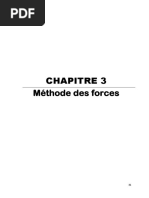 Chapitre 3 Méthode Des Forces