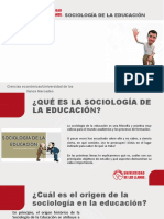 Sociologia de La Educacion