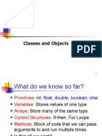 Classes and Objects