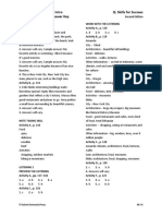 Listening and Speaking Intro Q: Skills For Success Unit 7 Student Book Answer Key